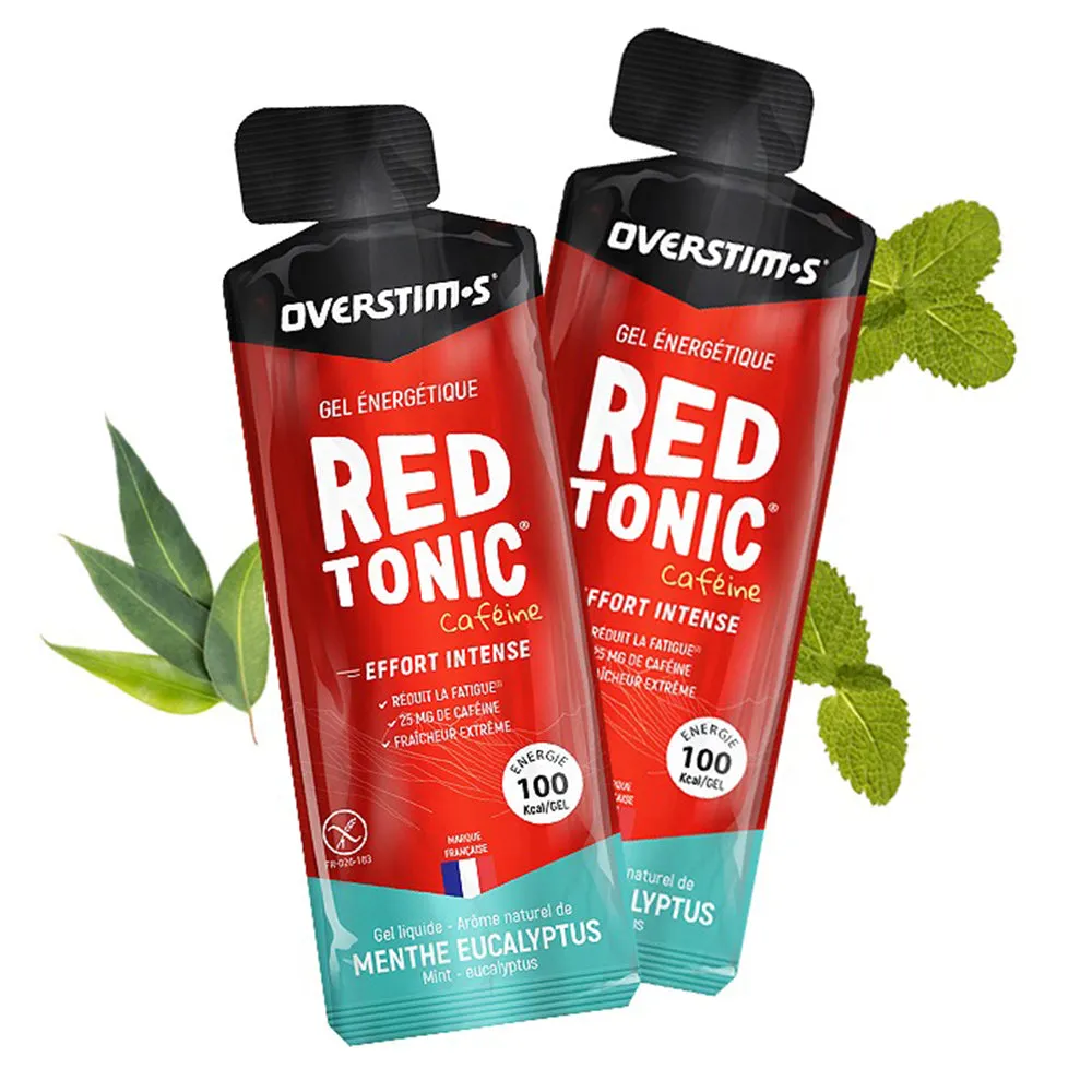 法國製高強度能量膠   咖啡因 Made in France Energy Gel - Red Tonic (Mint)