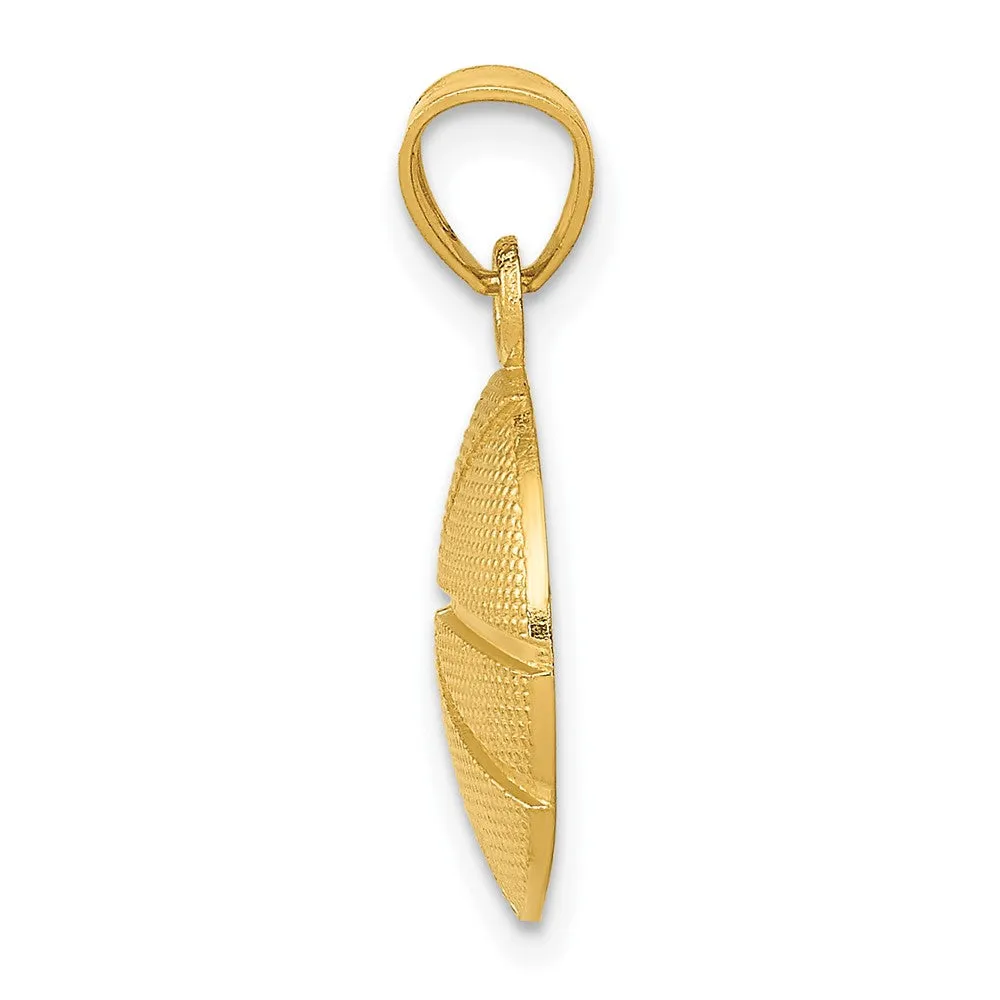 10k Basketball Pendant