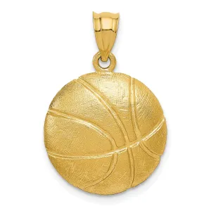 14k Basketball Charm