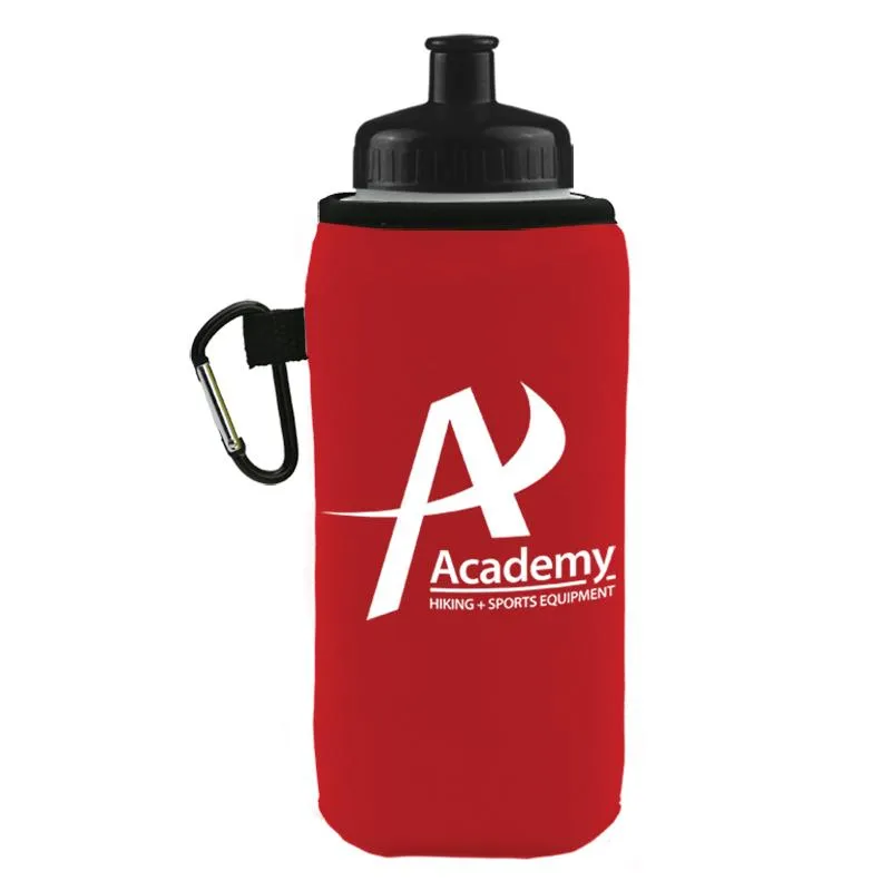 16 oz Sports Bottle & Caddy