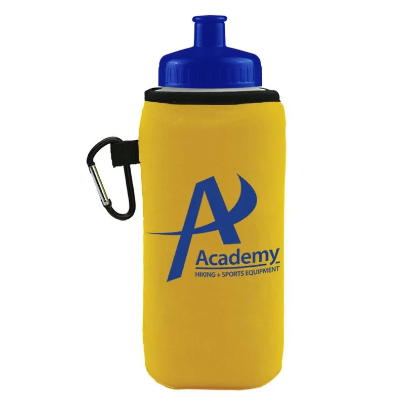 16 oz Sports Bottle & Caddy