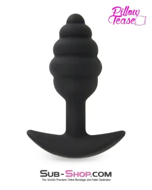 1673M      Mini Screw Silicone Butt Plug - LAST CHANCE - Final Closeout!