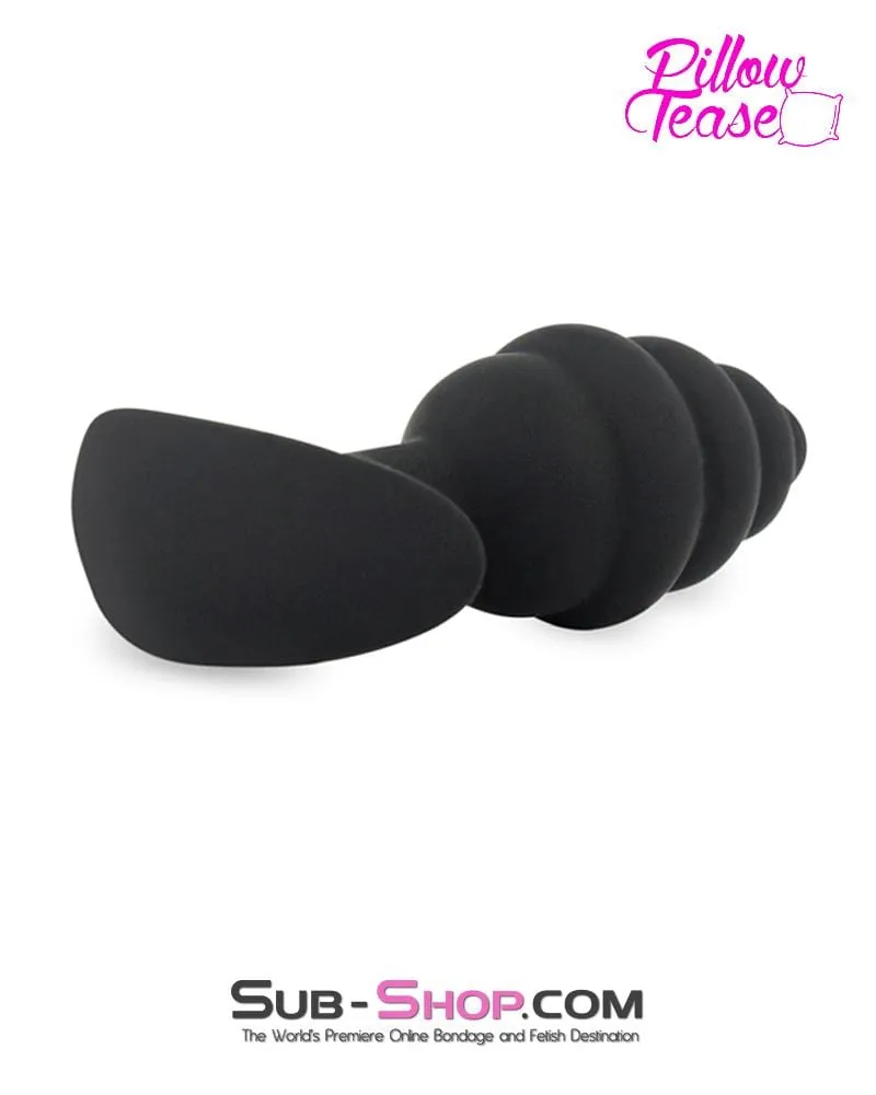1673M      Mini Screw Silicone Butt Plug - LAST CHANCE - Final Closeout!