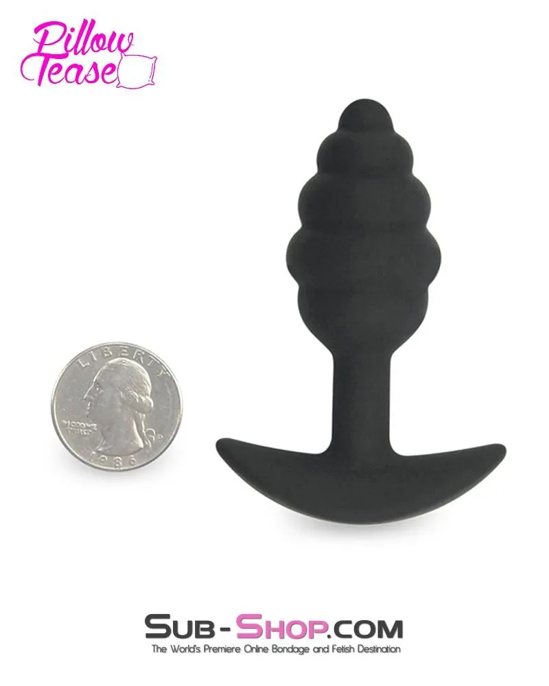 1673M      Mini Screw Silicone Butt Plug - LAST CHANCE - Final Closeout!
