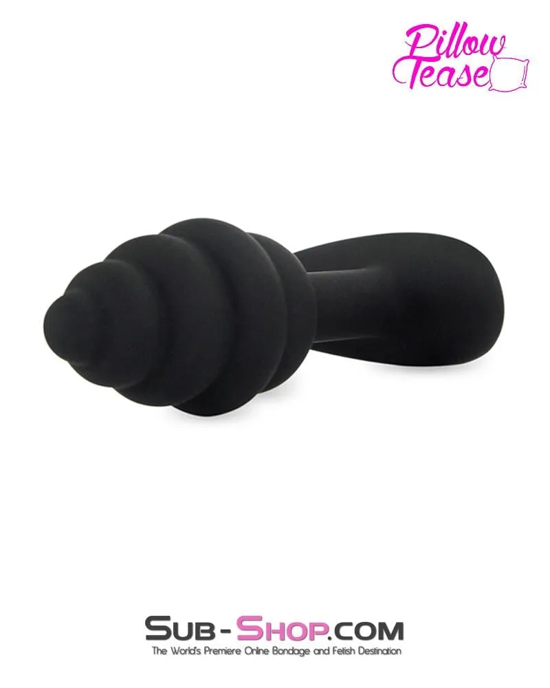 1673M      Mini Screw Silicone Butt Plug - LAST CHANCE - Final Closeout!
