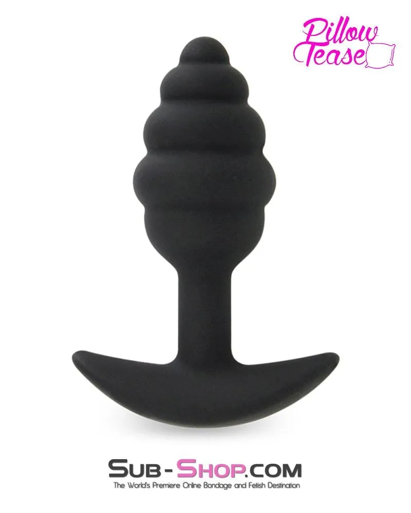 1673M      Mini Screw Silicone Butt Plug - LAST CHANCE - Final Closeout!
