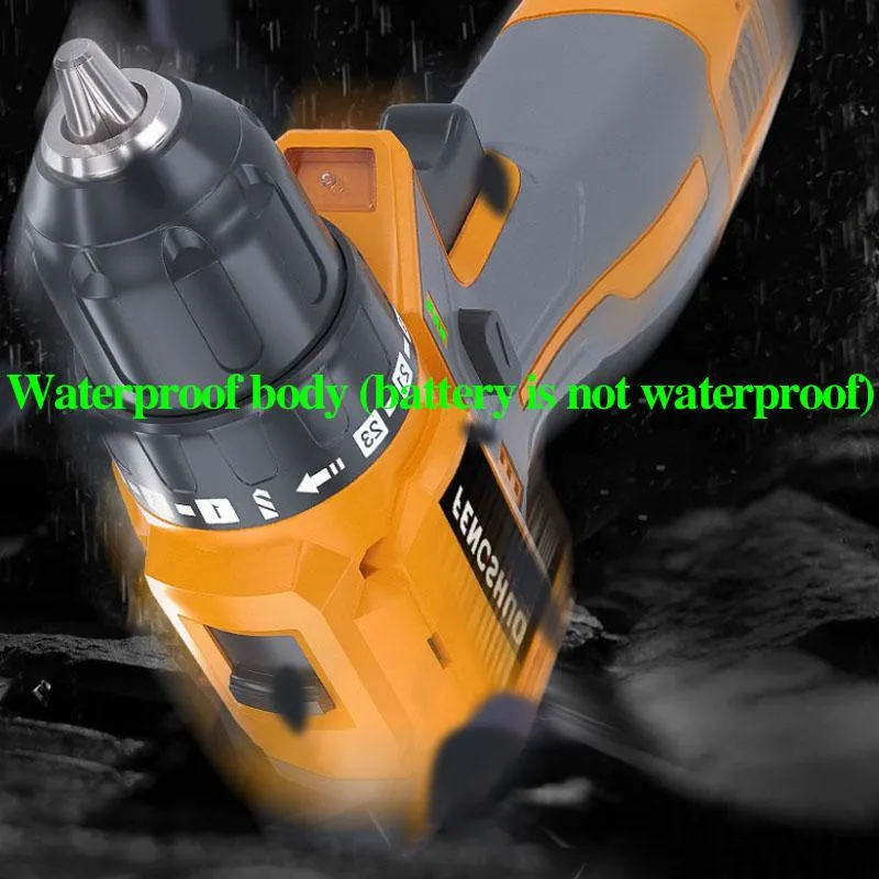 18V Luxury Home Luxury Electric Screwdriver Set High Endurance Cordless Drill with Tool Box