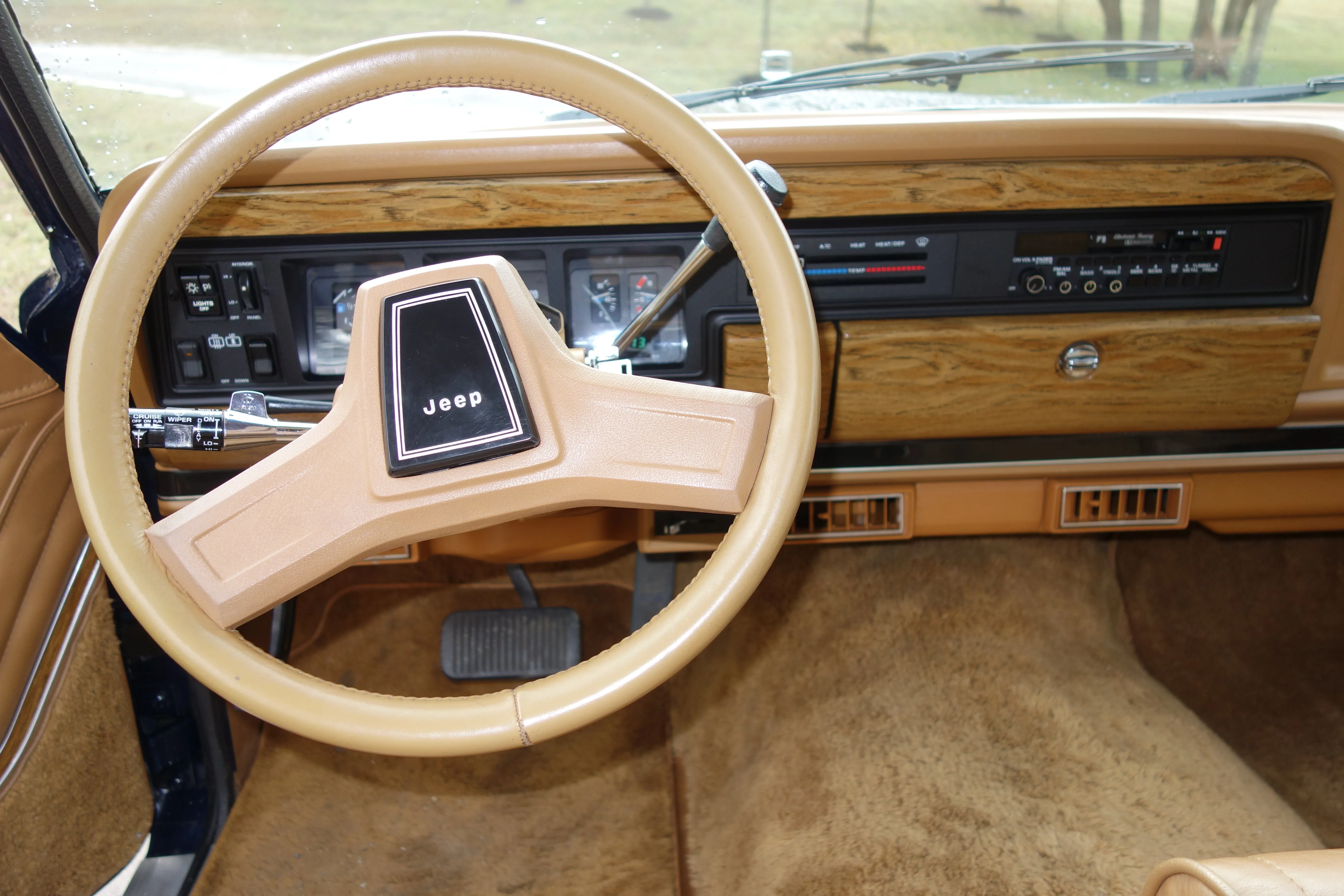 1986 JEEP GRAND WAGONEER - 4X4 - Bl #2170 - SOLD