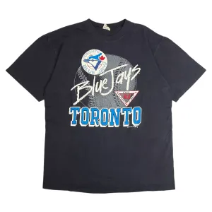 1990 Toronto Blue Jays “Die Hard Fan” Tee Black