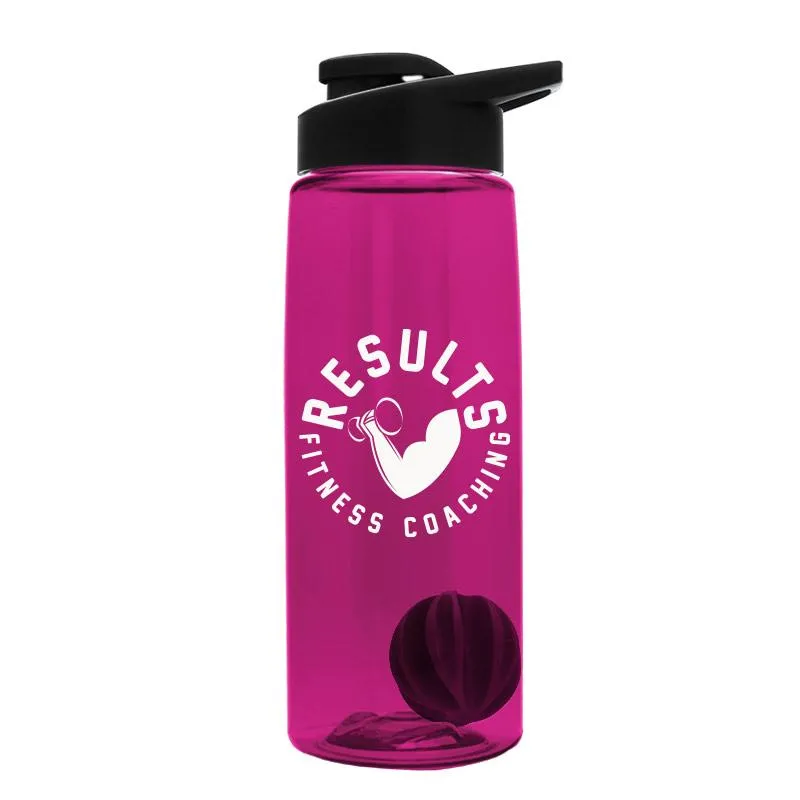 26 oz Tritan Flair Bottle w/ Mixer Ball