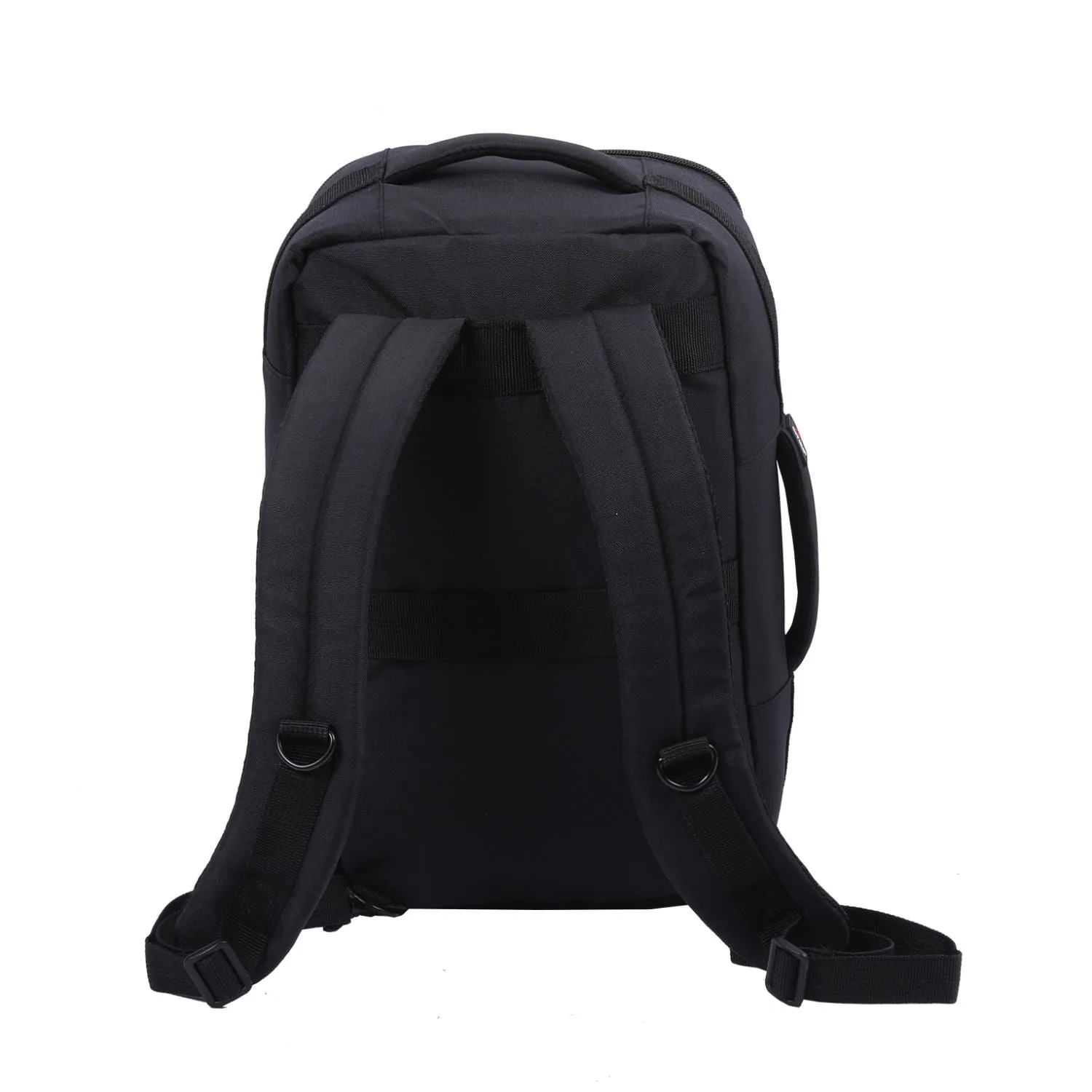 5 Cities Ryanair Max (40x20x25cm) New and Improved 2024 Backpack Rucksack Flight Bag with YKK Zippers, 40x25x20, Black