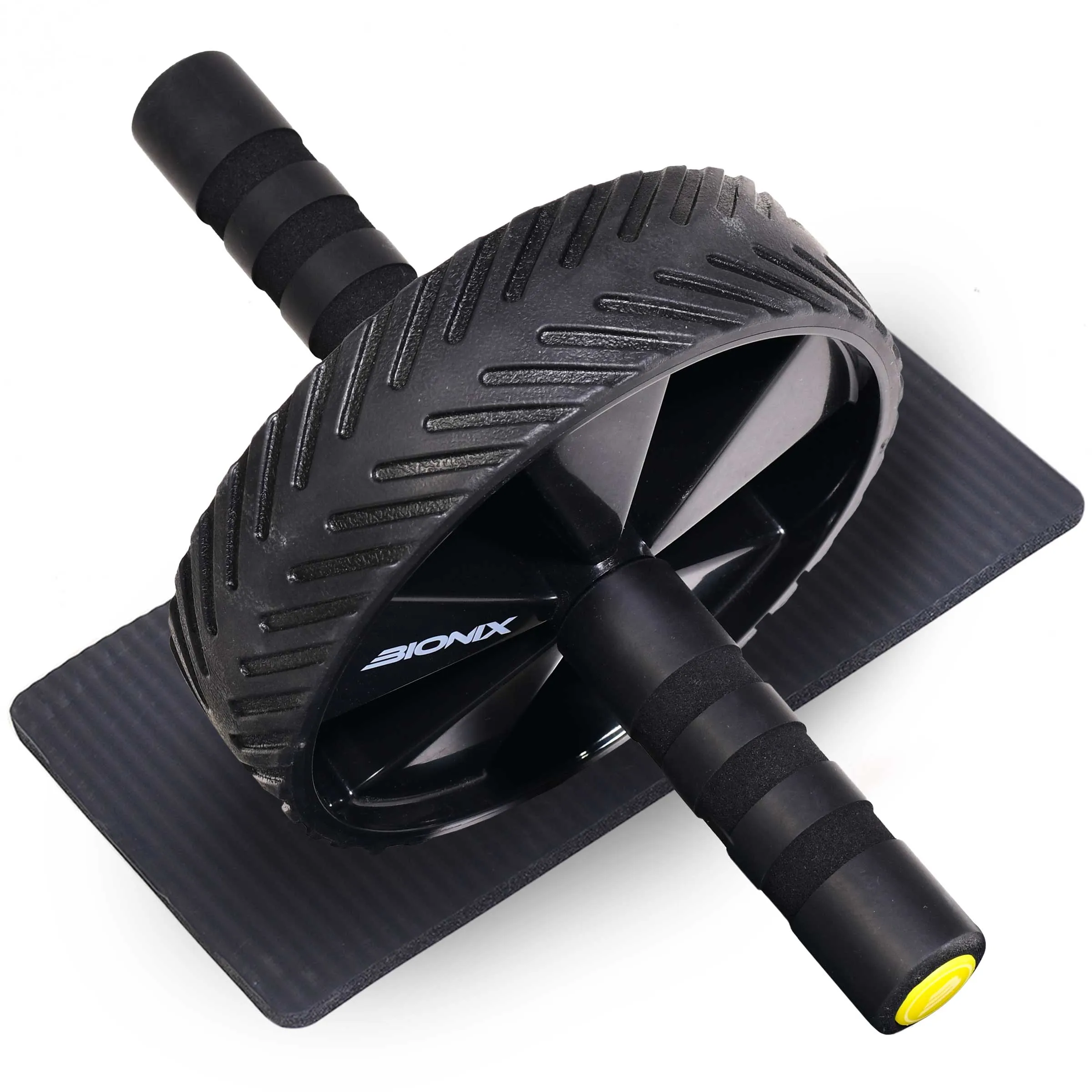 Ab Wheel Roller With Knee Mat - Abdominal Roller