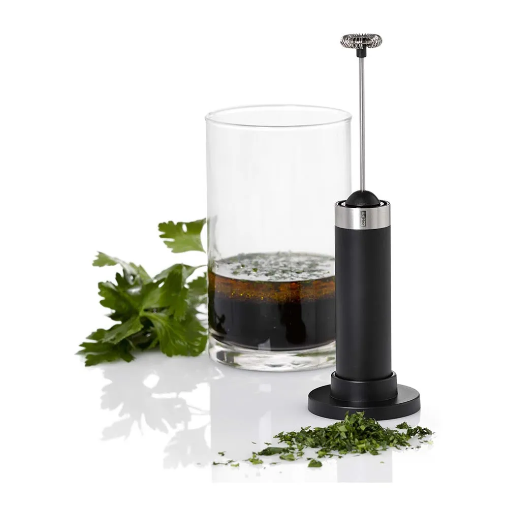 AdHoc Milk & Sauce Frother with Stand - RAPIDO Black