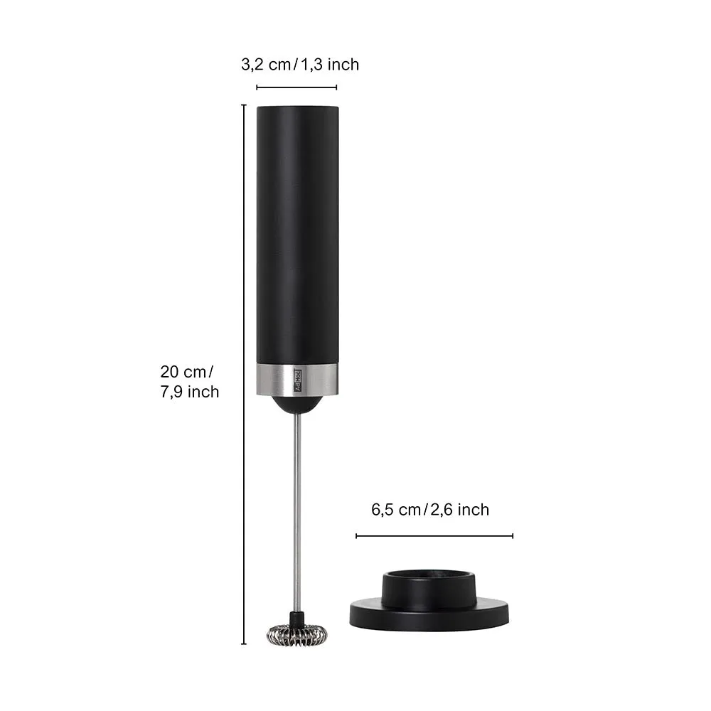 AdHoc Milk & Sauce Frother with Stand - RAPIDO Black