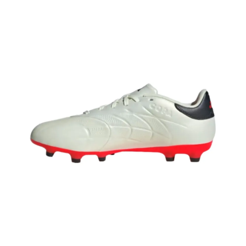 Adidas Copa Pure 2 League Football Shoe (Ivory/Core Black/Solar Red)