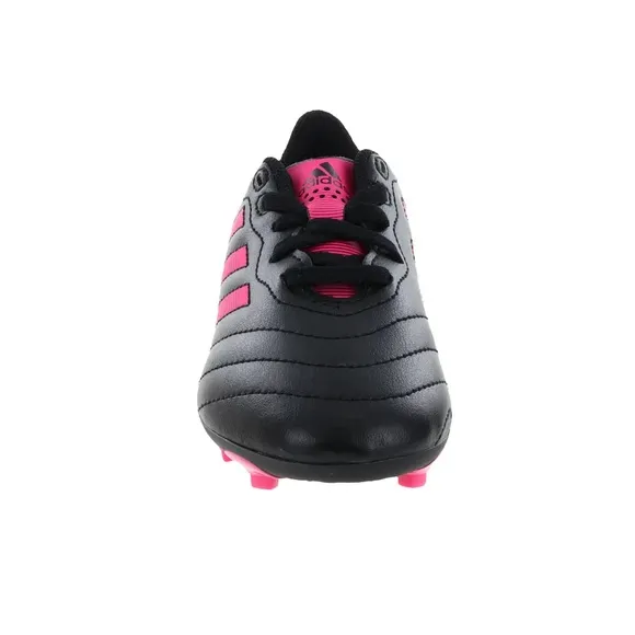Adidas Goletto VIII FG Kids’ Soccer Shoes Black &amp; Pink – Girls Size 5.5