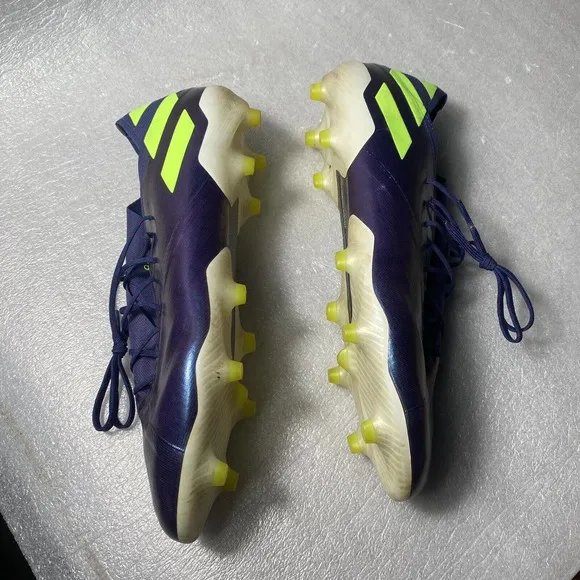 Adidas Men’s Nemeziz Messi 19.1 FG Soccer Size 13.5 Purple Green |EG7332|