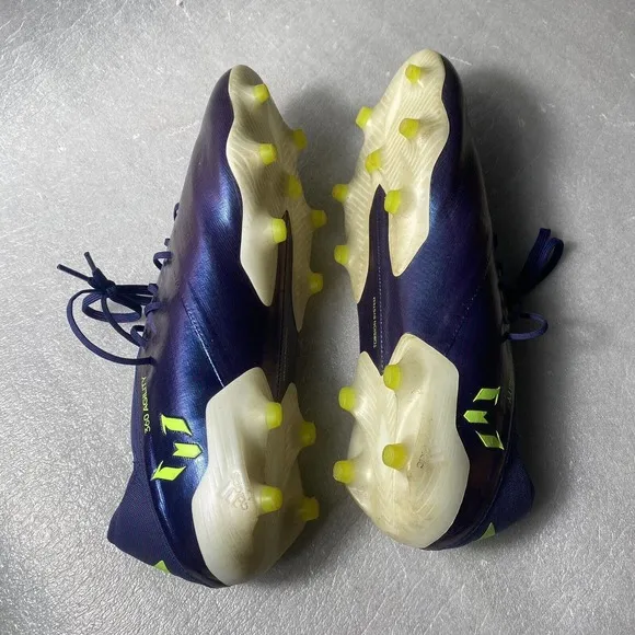 Adidas Men’s Nemeziz Messi 19.1 FG Soccer Size 13.5 Purple Green |EG7332|