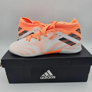 Adidas Nemeziz.3 IN J 'Tension Tape- Screaming Orange' Soccer Shoes