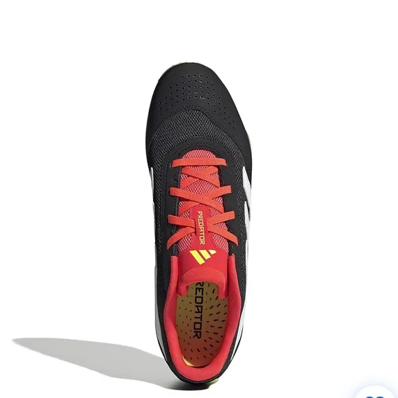 Adidas Predator Club Indoor Size 11 Soccer Shoes Men’s Style IG5448 Black/Red