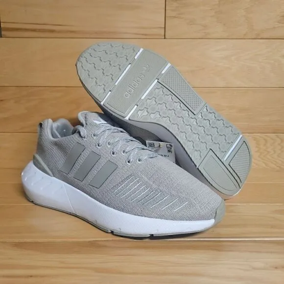 Adidas Swift Run 22 Size 5.5 Youth Kids Sesame White Shoes Sneaker GZ0797