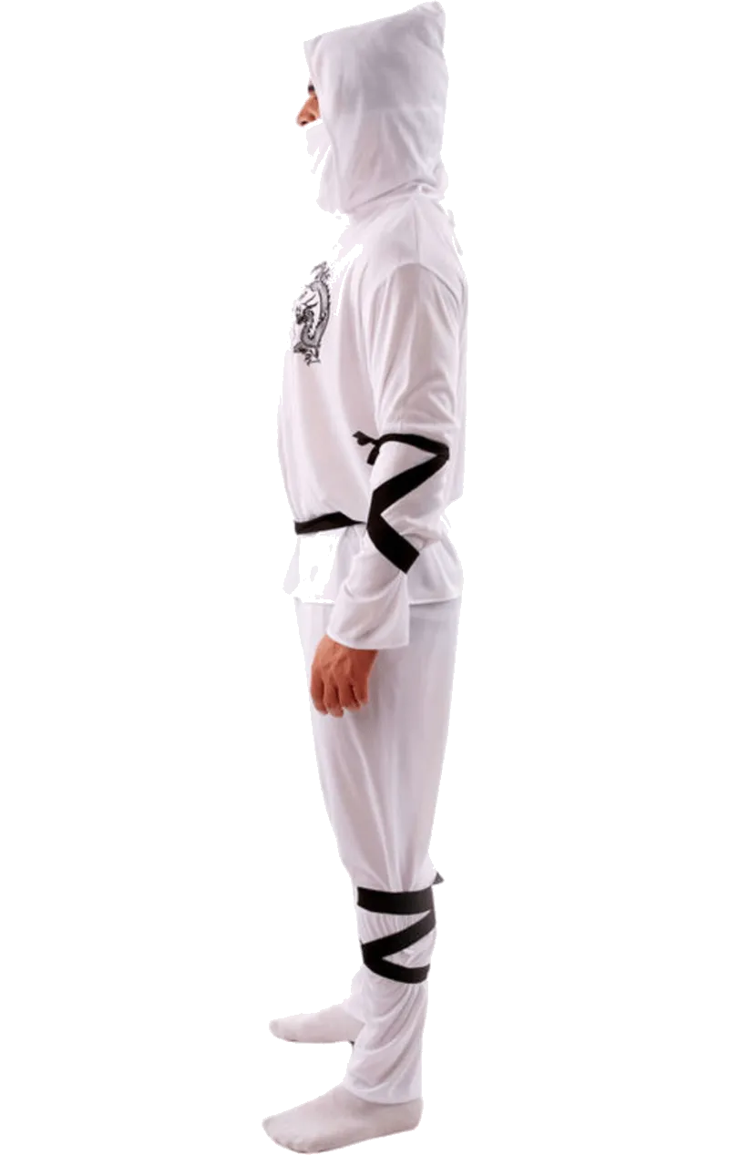 Adult White Ninja Costume
