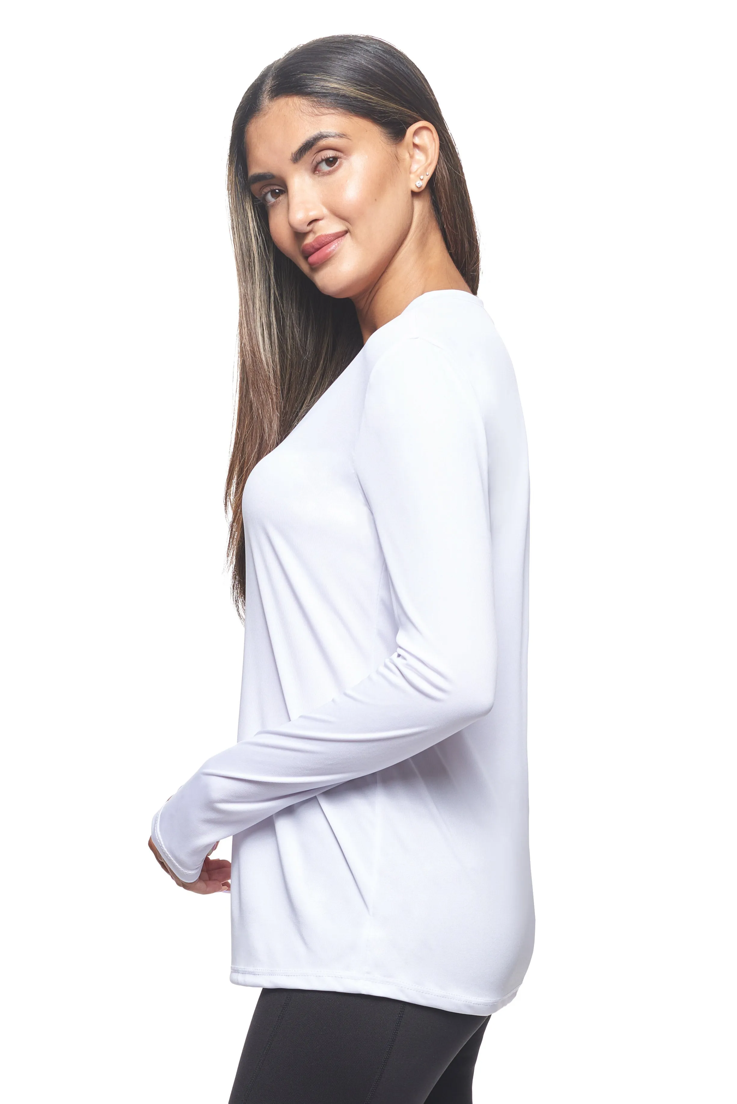 AI302 DriMax™ V-Neck Long Sleeve Expert Tee