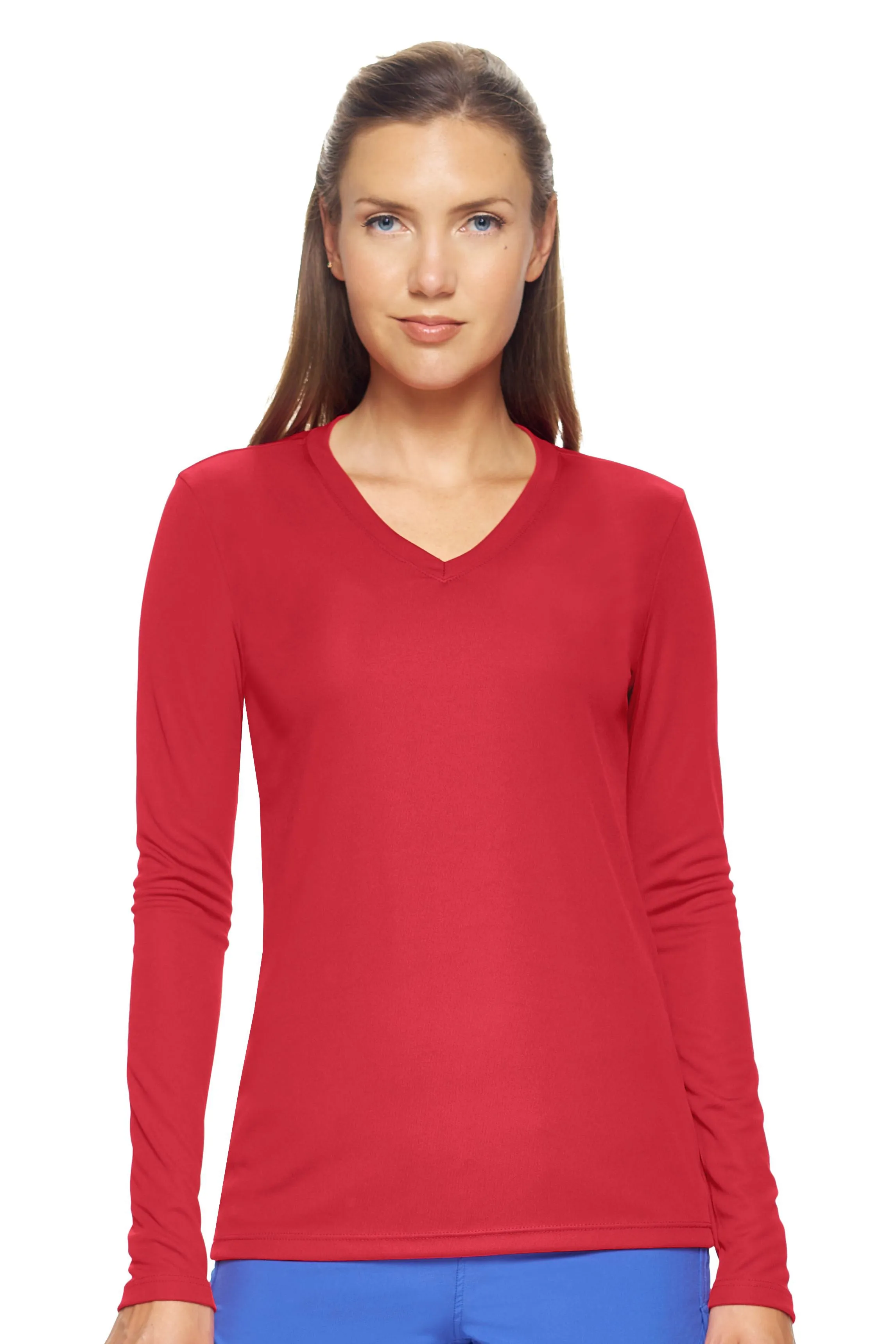 AI302 DriMax™ V-Neck Long Sleeve Expert Tee