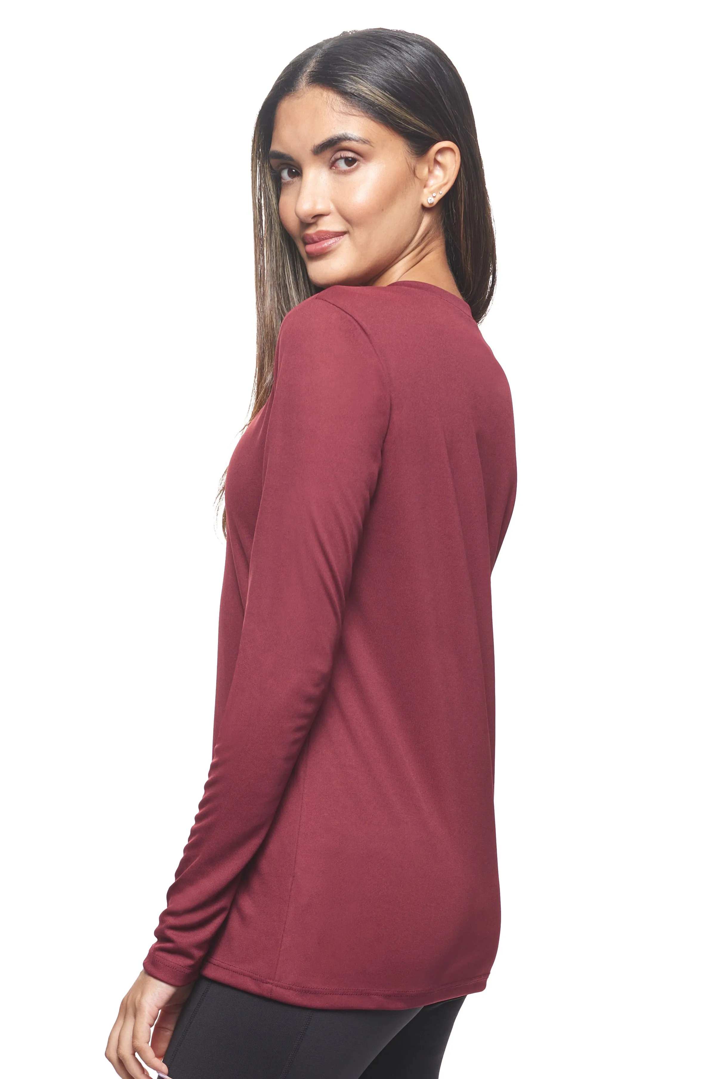 AI302 DriMax™ V-Neck Long Sleeve Expert Tee