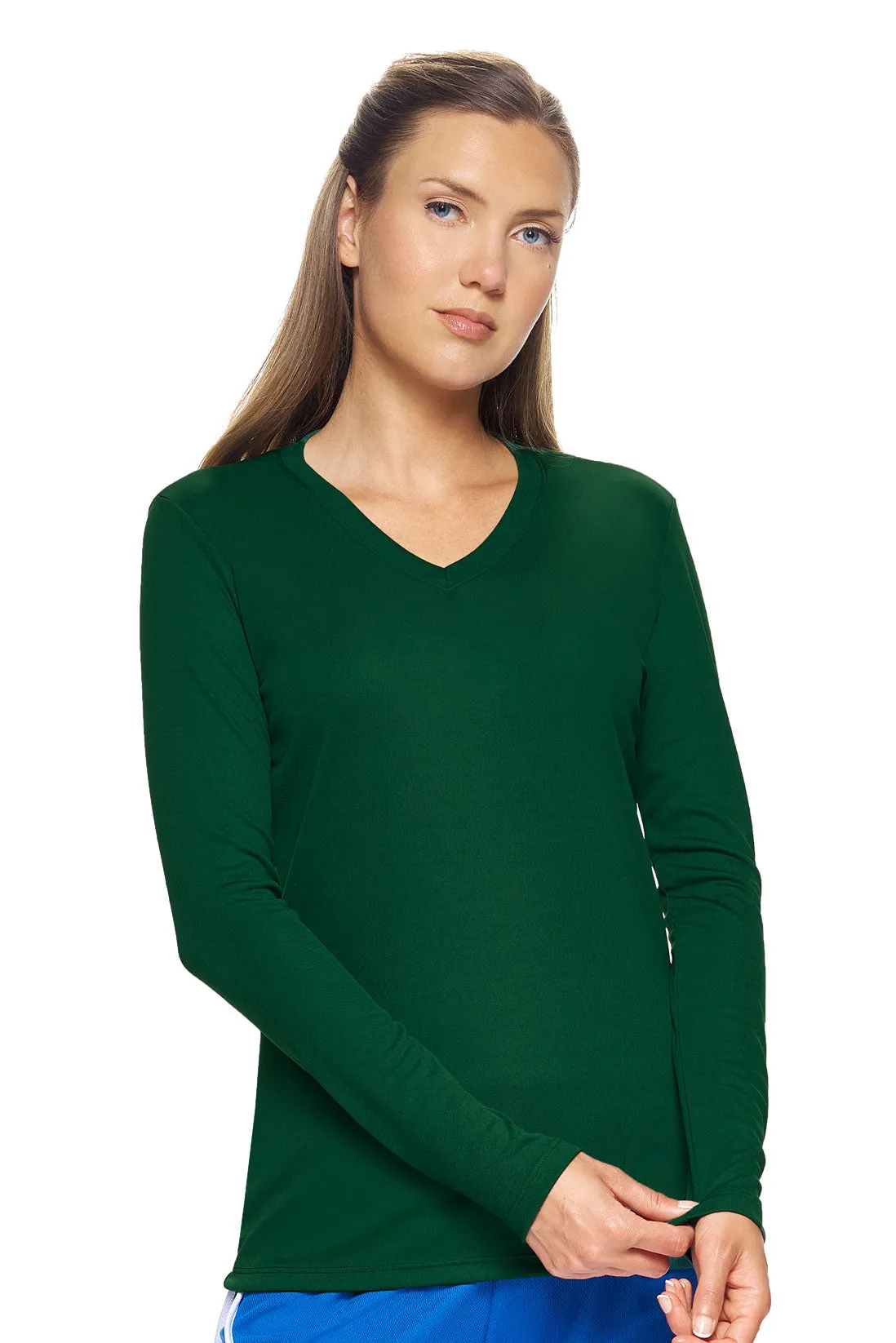 AI302 DriMax™ V-Neck Long Sleeve Expert Tee