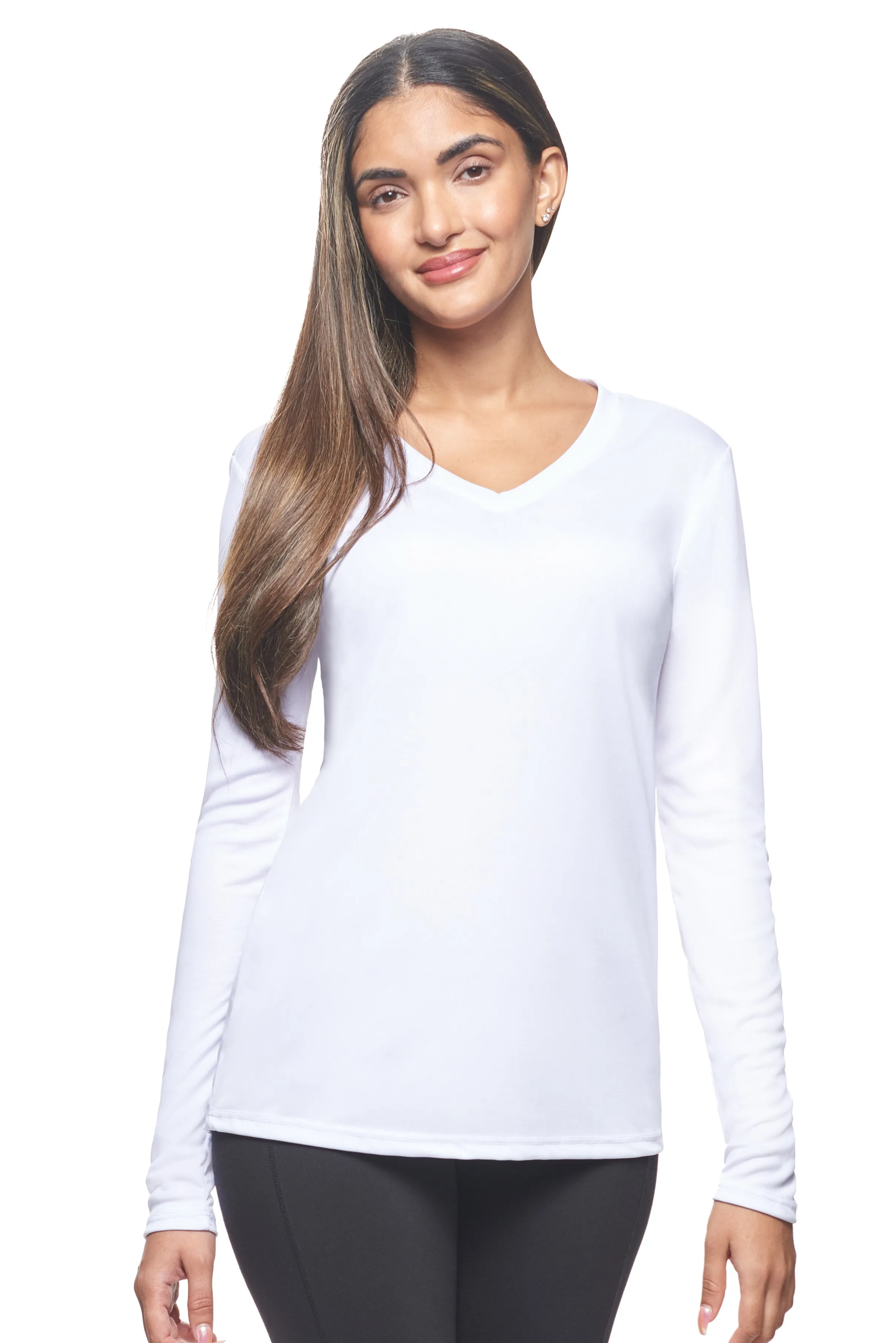 AI302 DriMax™ V-Neck Long Sleeve Expert Tee