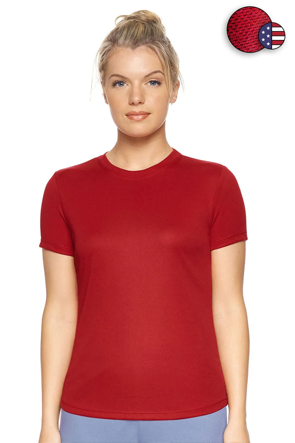 AJ201 Oxymesh™ Crewneck Tech Tee