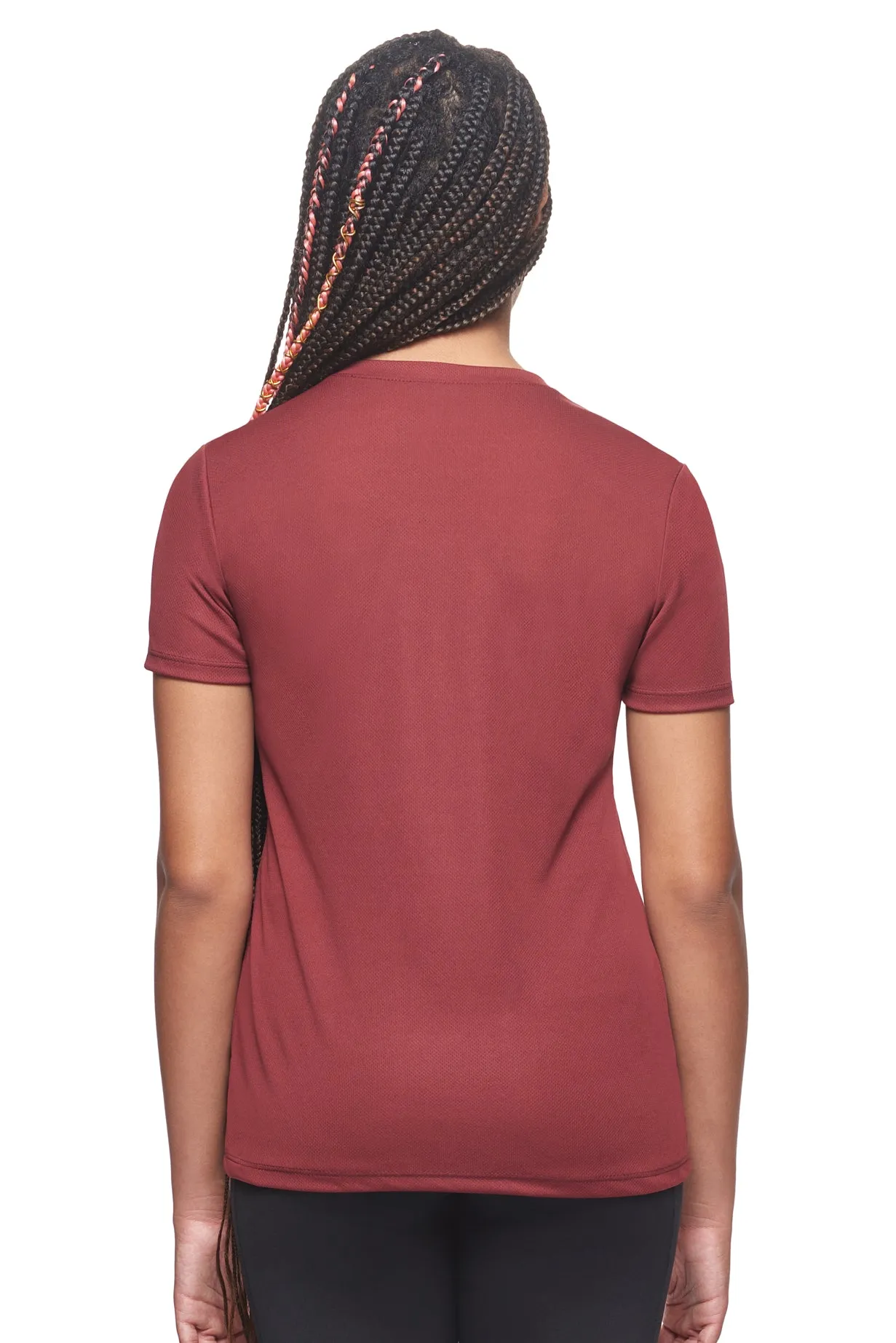 AJ202D Oxymesh™ V-Neck Tech Tee (Continued)