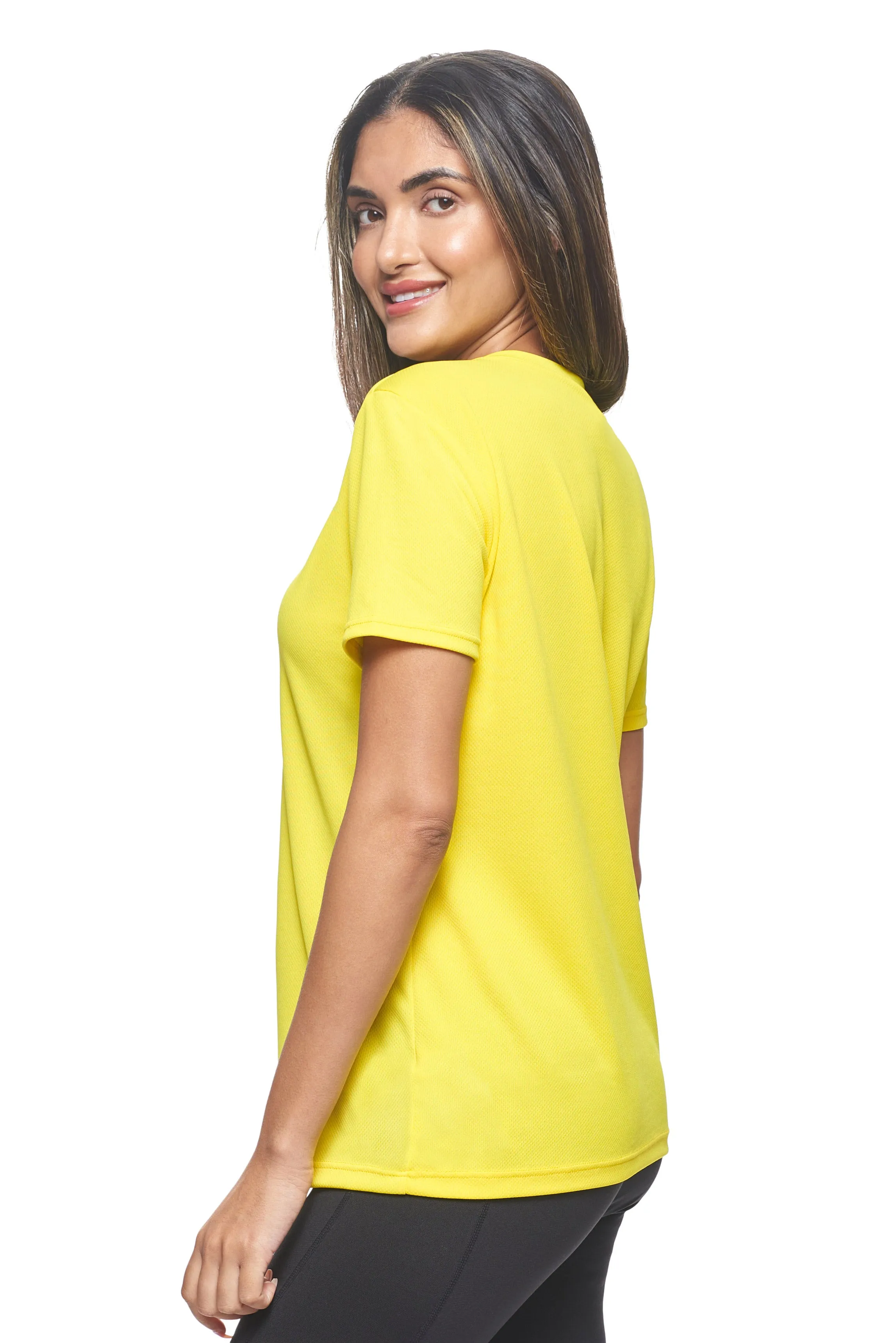 AJ202D Oxymesh™ V-Neck Tech Tee (Continued)