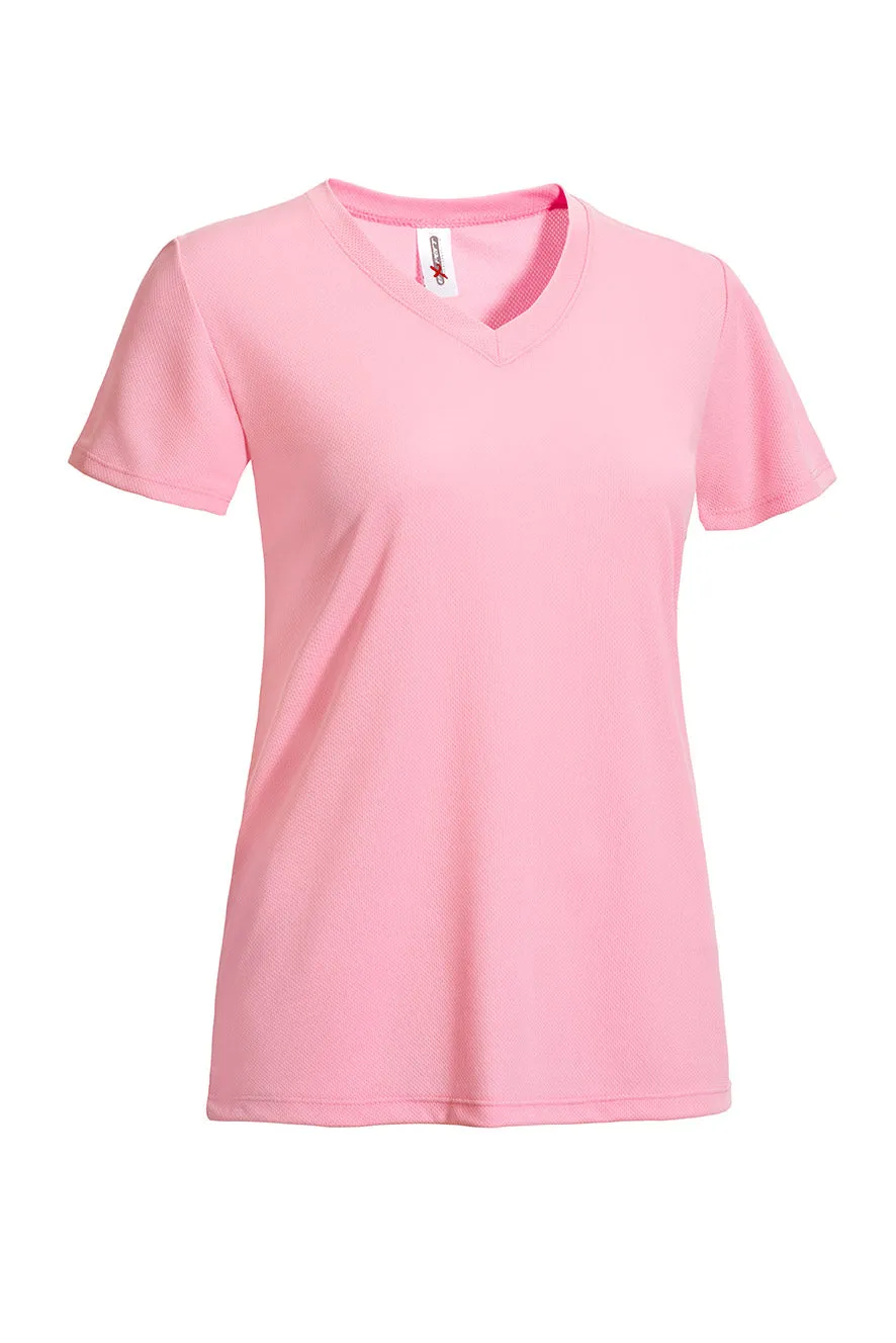 AJ202D Oxymesh™ V-Neck Tech Tee (Continued)