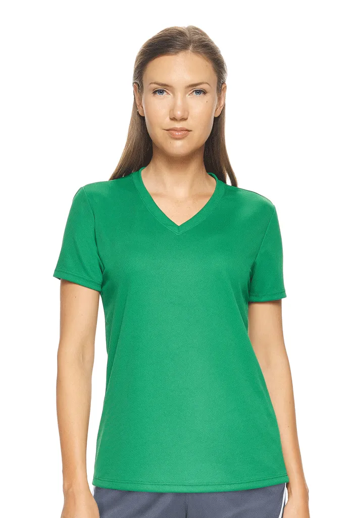 AJ202D Oxymesh™ V-Neck Tech Tee (Continued)