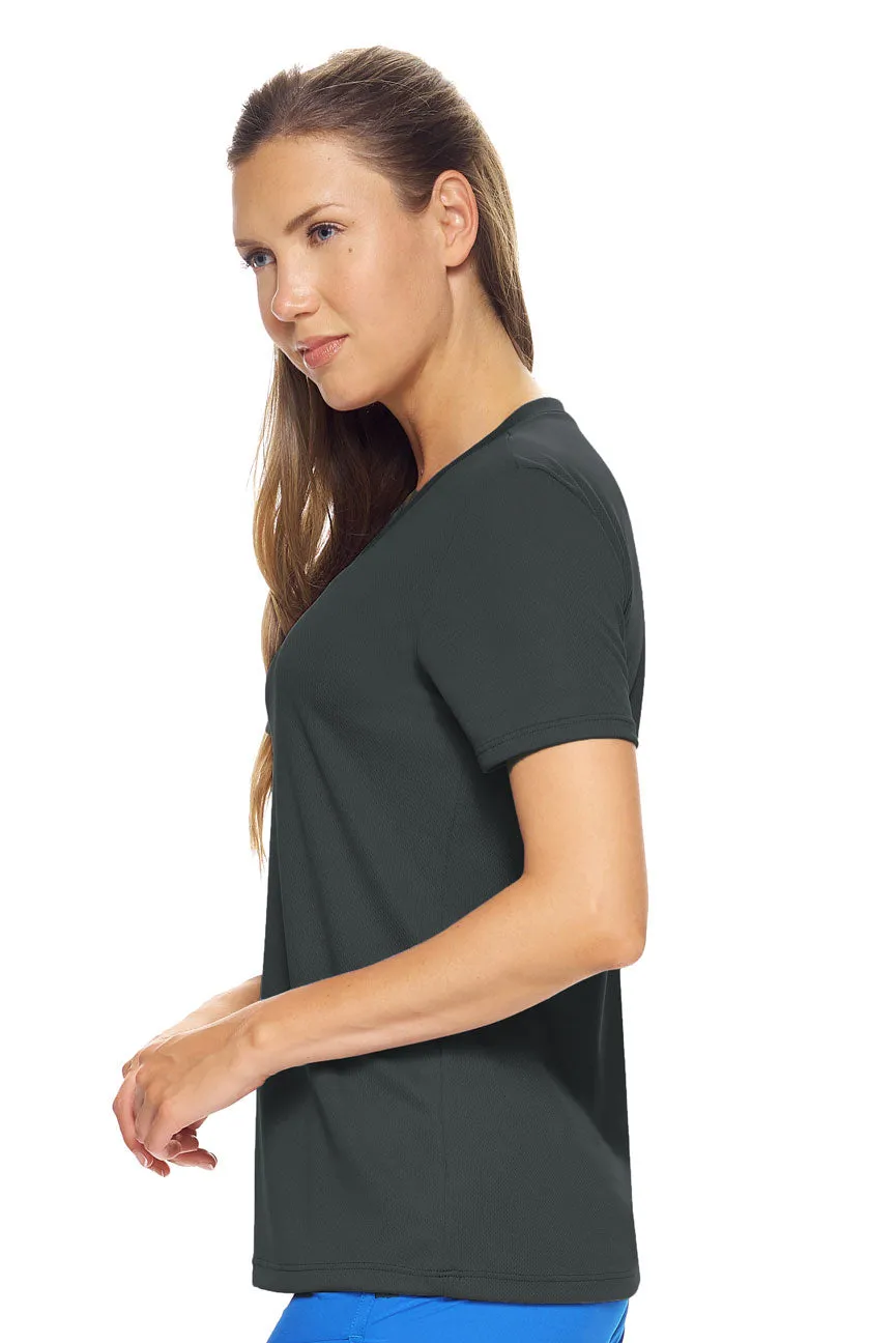 AJ202D Oxymesh™ V-Neck Tech Tee
