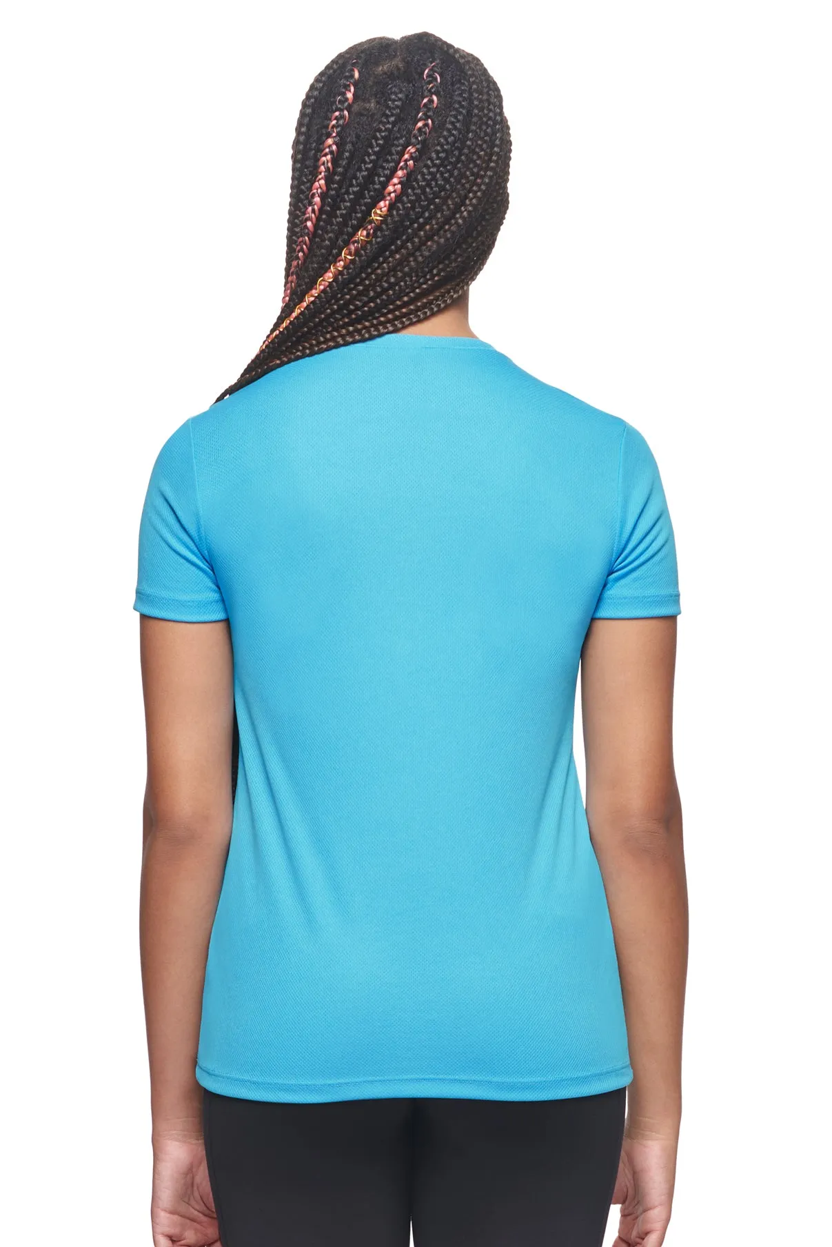 AJ202D Oxymesh™ V-Neck Tech Tee