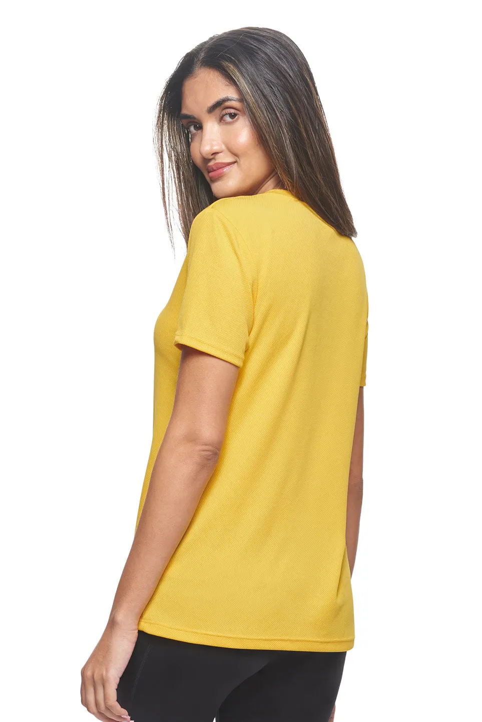 AJ202D Oxymesh™ V-Neck Tech Tee
