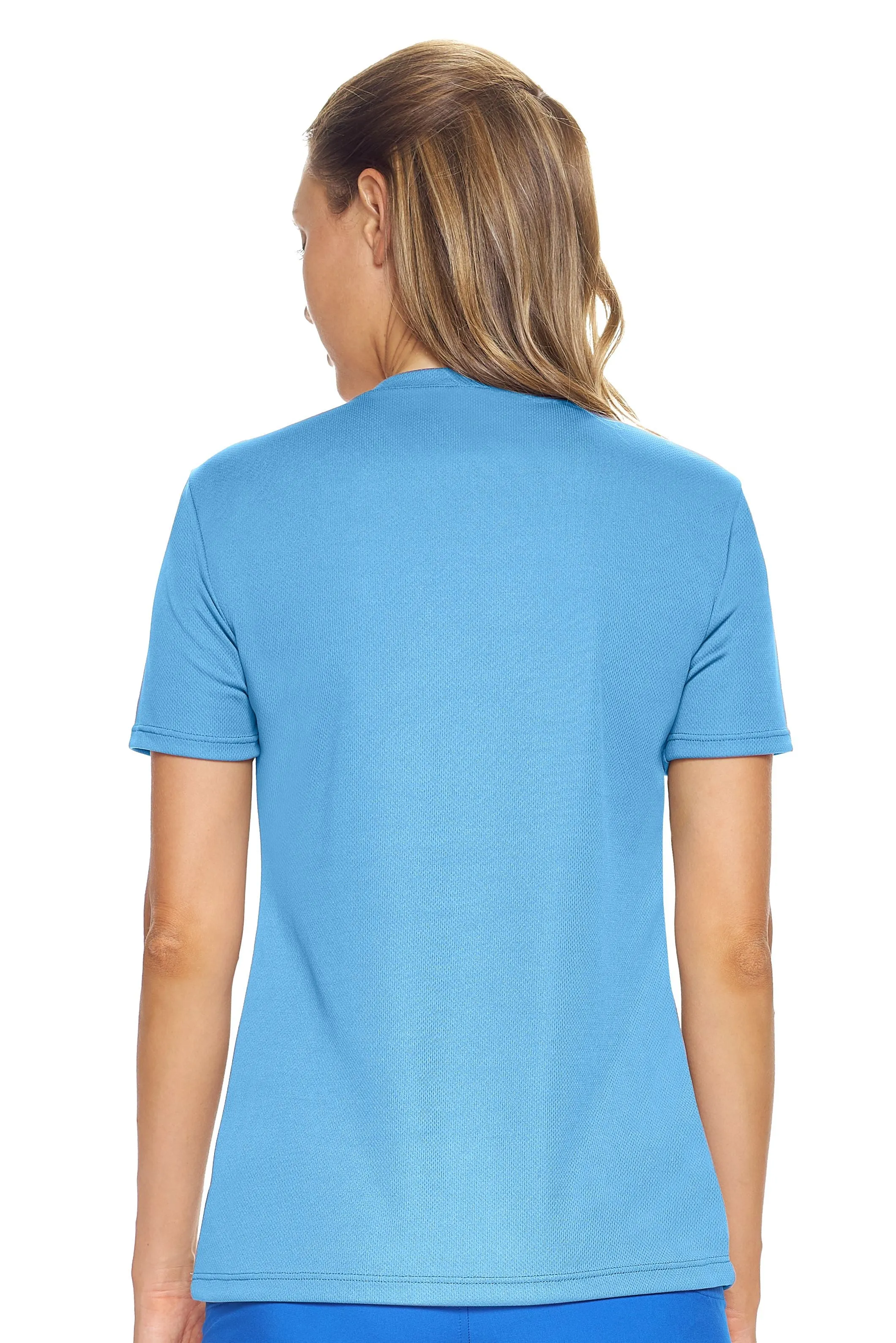 AJ202D Oxymesh™ V-Neck Tech Tee
