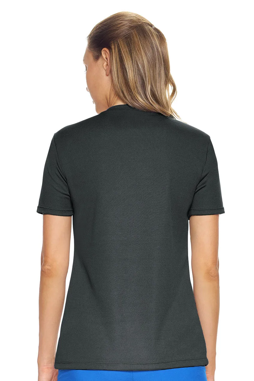 AJ202D Oxymesh™ V-Neck Tech Tee