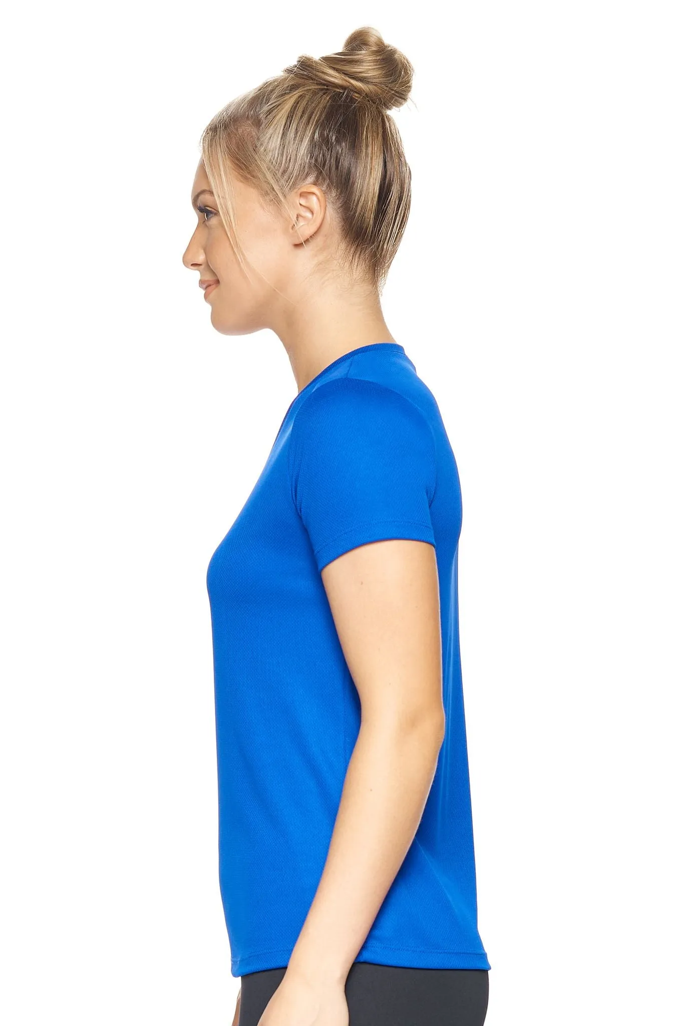 AJ202D Oxymesh™ V-Neck Tech Tee