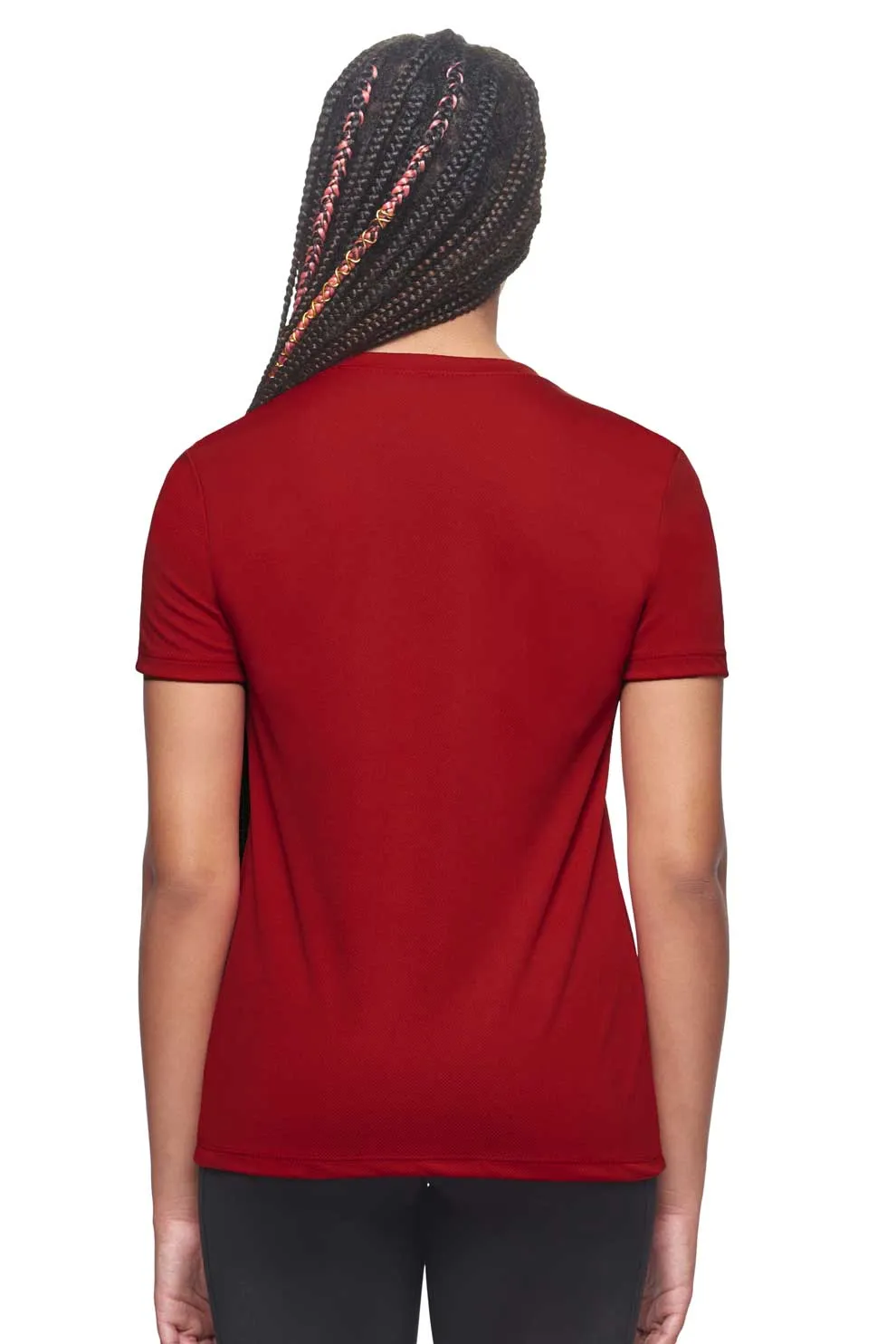 AJ202D Oxymesh™ V-Neck Tech Tee