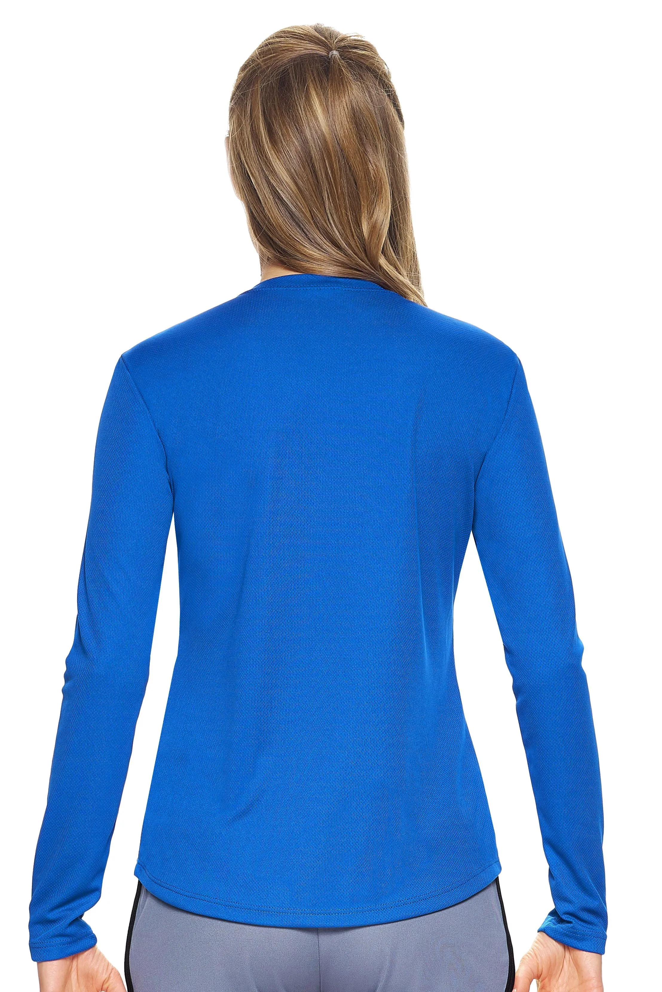 AJ301 Oxymesh™ Long Sleeve Tech Tee - Imported