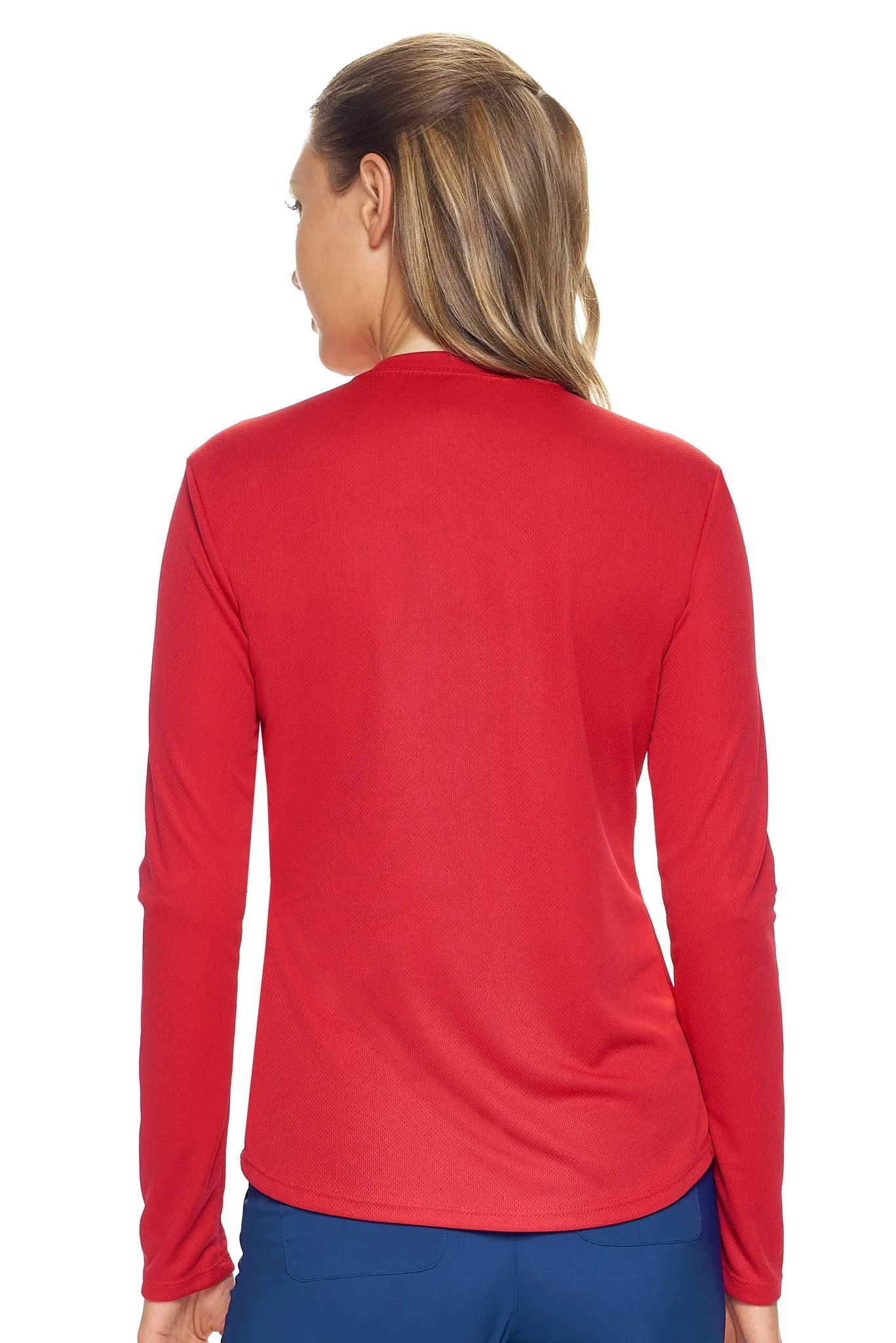 AJ301 Oxymesh™ Long Sleeve Tech Tee - Imported