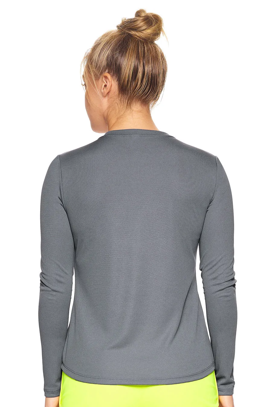 AJ301 Oxymesh™ Long Sleeve Tech Tee - Imported