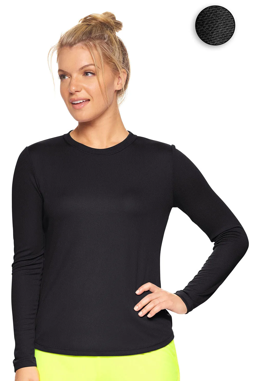 AJ301 Oxymesh™ Long Sleeve Tech Tee - Imported