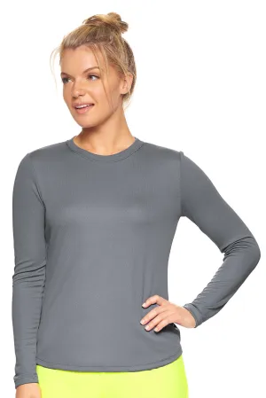 AJ301 Oxymesh™ Long Sleeve Tech Tee - Imported