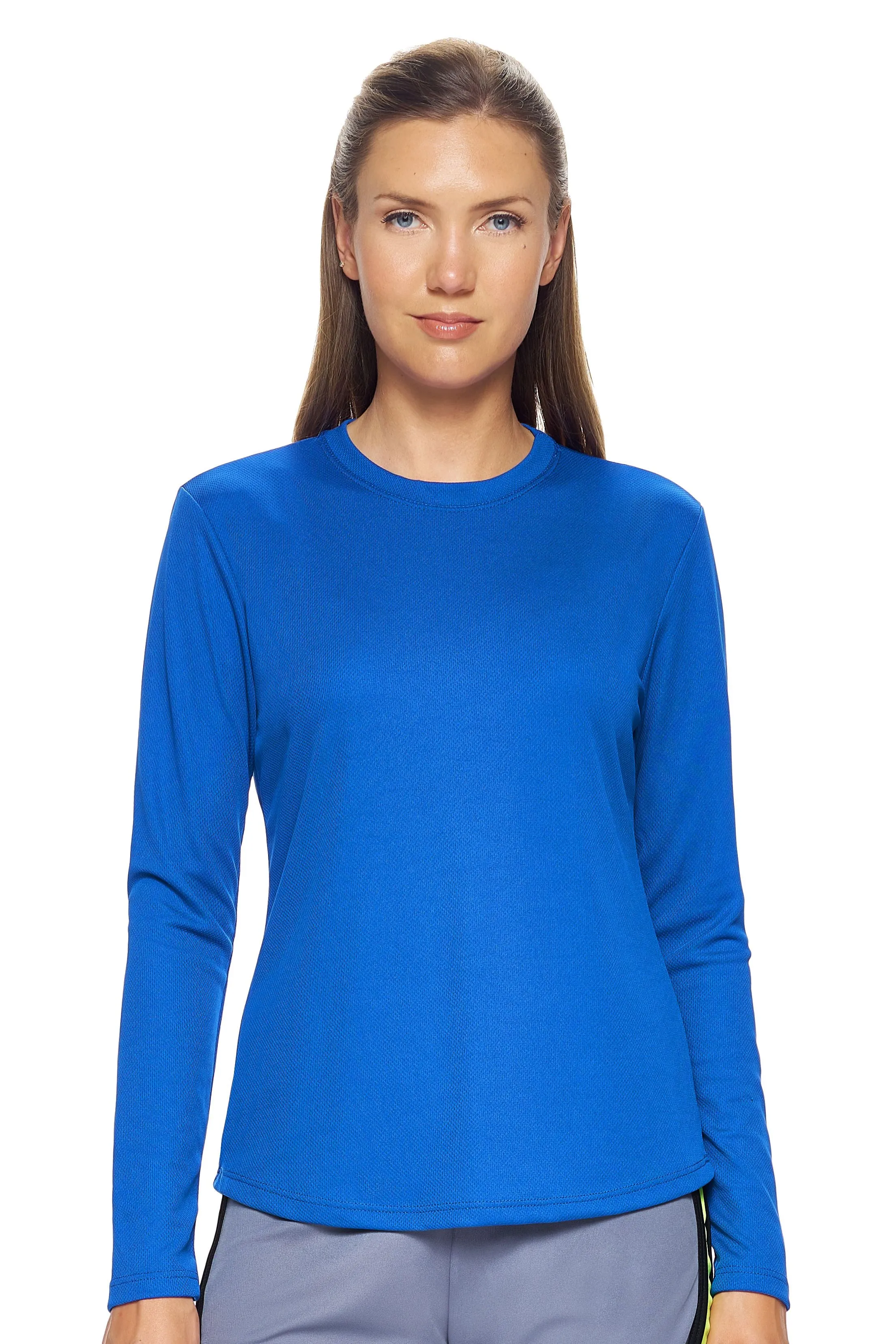 AJ301 Oxymesh™ Long Sleeve Tech Tee - Imported