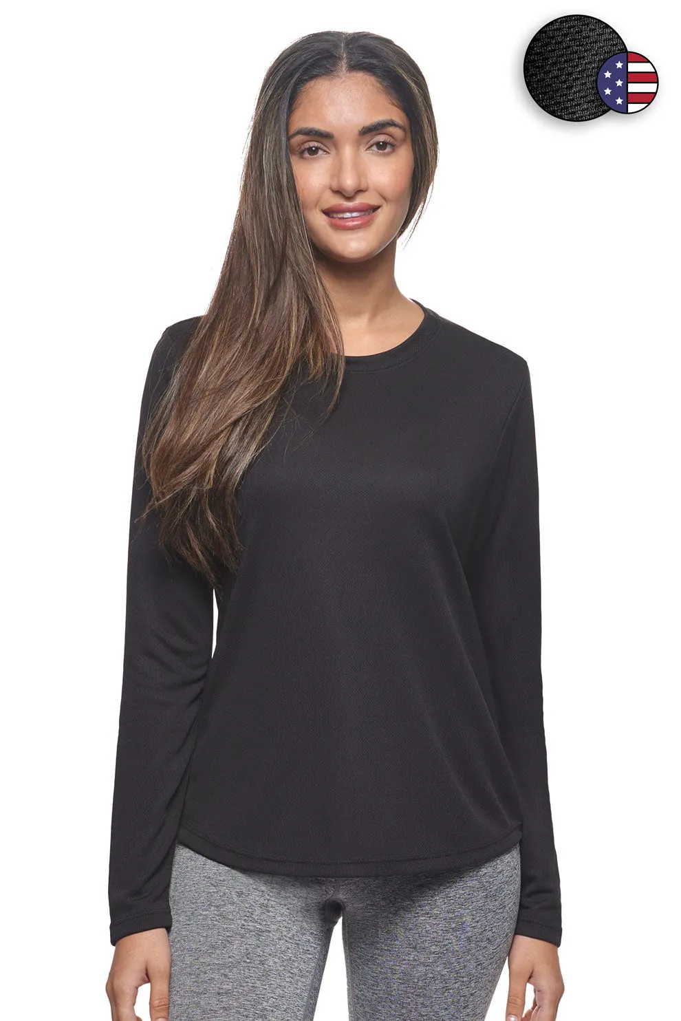 AJ301D Oxymesh™ Long Sleeve Tech Tee